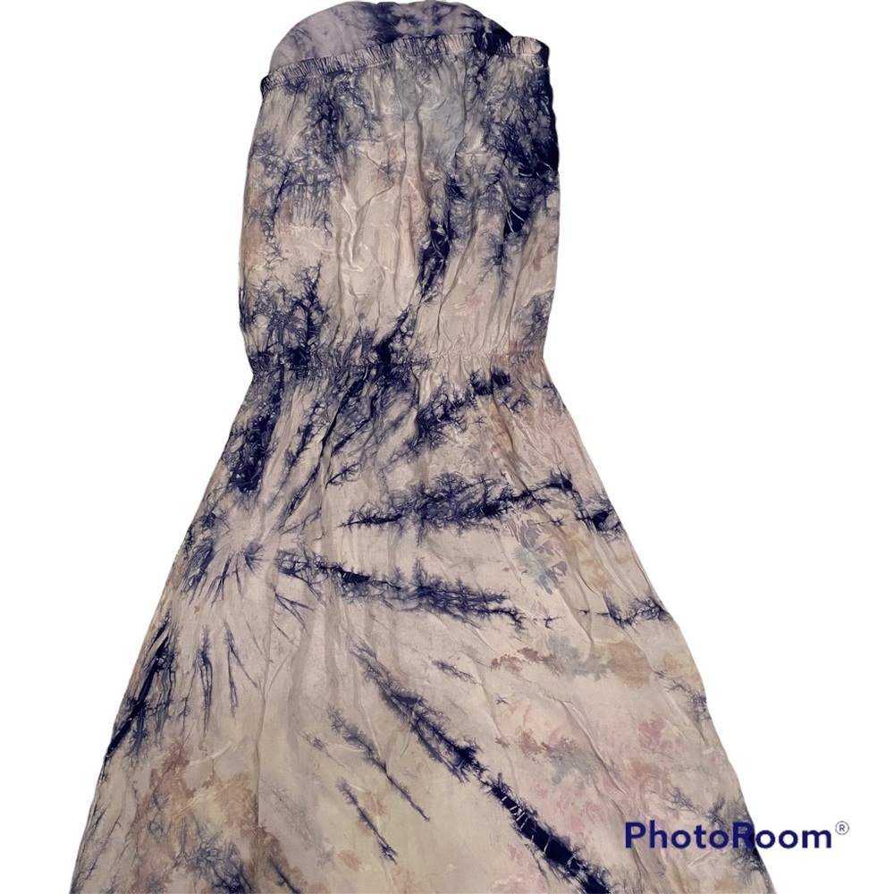 - Hard Tail Strapped maxi dyed dress Size L